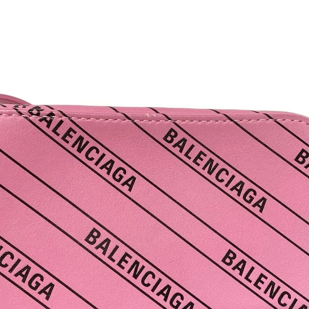 Balenciaga Everyday Camera Bag XS Shoulder Bag 552372 Pink Black - Picture 15 of 15